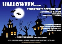 Halloween au Château d'Awans le 27 octobre 2023.